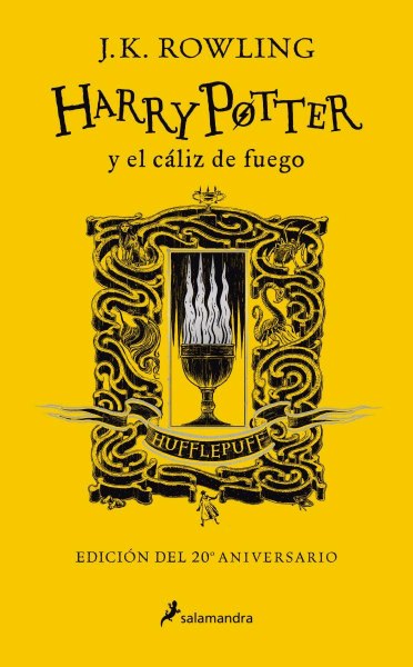 Harry Potter 4 El Caliz De Fuego - Td Amarillo Hufflepuff