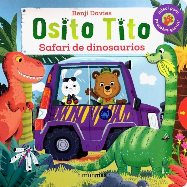 Osito Tito Safari De Dinosaurios