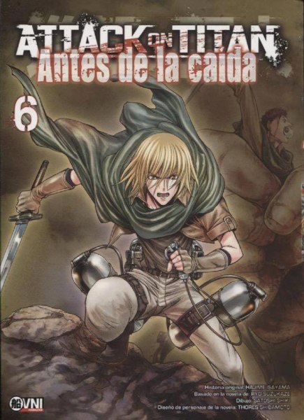 Attack On Titan 6 Antes De La Caida