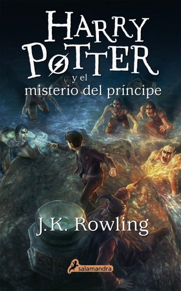 Harry Potter 6 El Misterio Del Principe - Solapa Negra