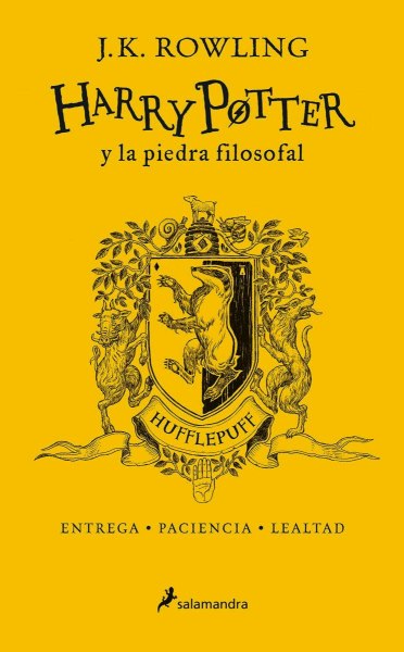 Harry Potter 1 La Piedra Filosofal - Td Amarillo Hufflepuff