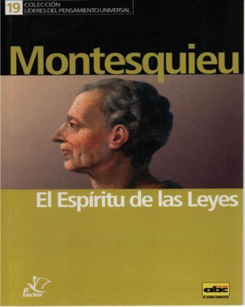 Col. Lideres Del Pensamiento 19 El Espiritu De Las Leyes