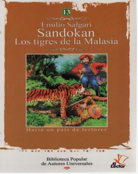 Col. Autores Universales 13 Sandokan - Los Tigres De La Malasia