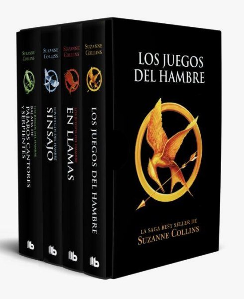 Caja Los Juegos Del Hambre 4 Libros