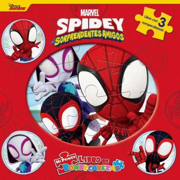 Mi Primer Libro De Rompecabezas Spidey
