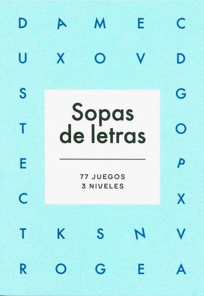 Sopas De Letras 77 Juegos 3 Niveles