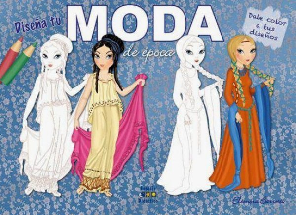 Moda De Epoca - Dale Color A Tus Diseños